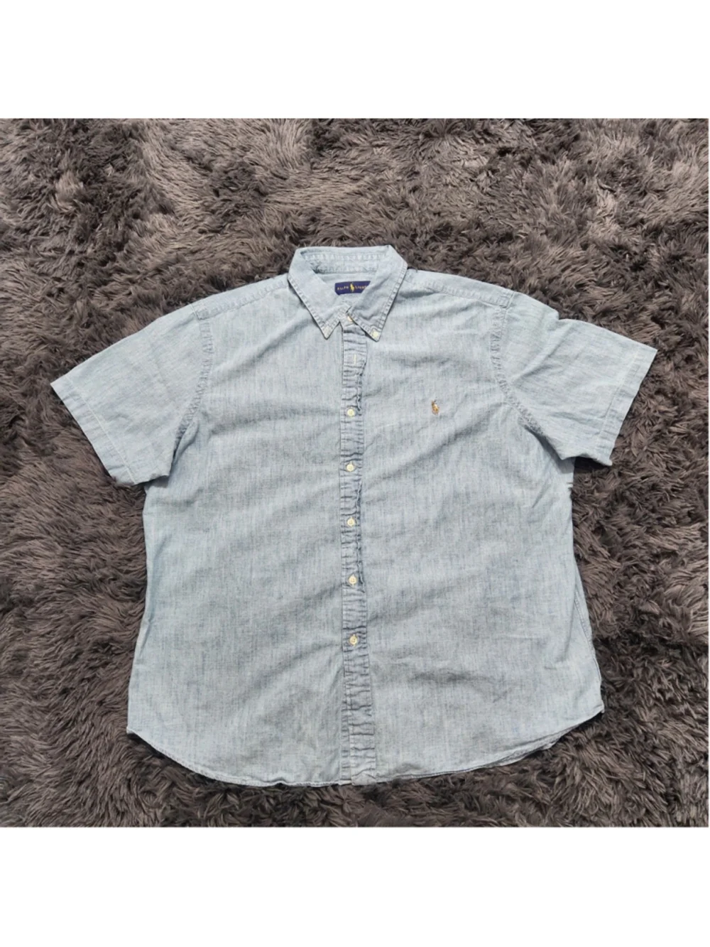 Vintage Polo Ralph Lauren Shirt Blue Men's XXL